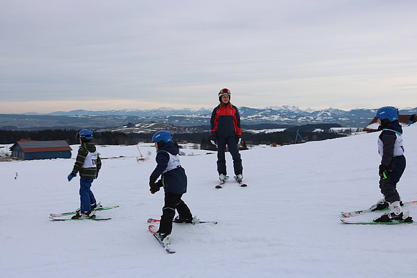 Üben üben üben auf der Piste