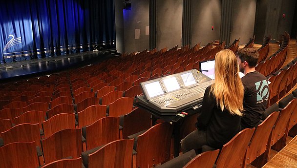 Lichttechnik beim Festspielhaus