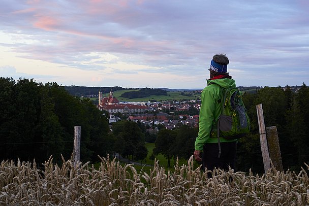 Blick auf Ottobeuren