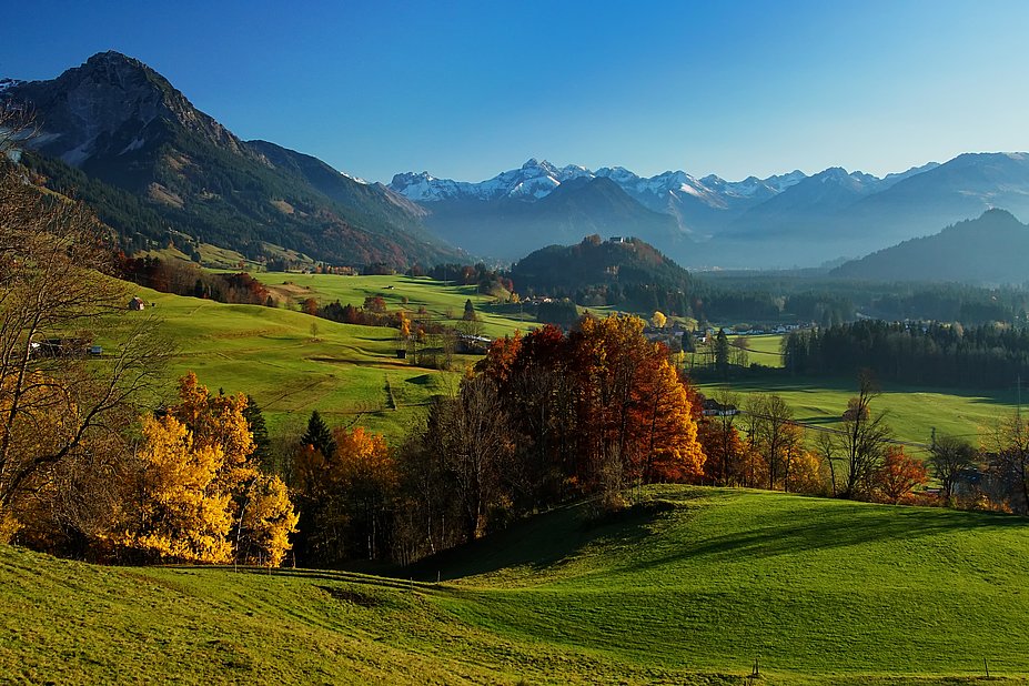 Herbstlandschaft Allgäuer Hörnerdörfer