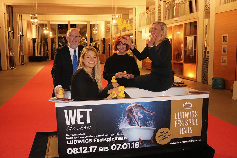 Premiere-Promotion im Festspielhaus