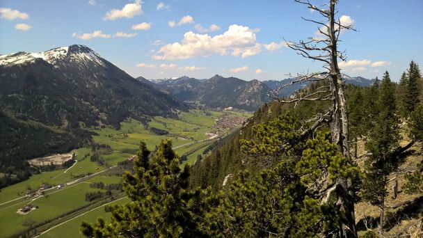 Wanderung auf dem Saloberkamm