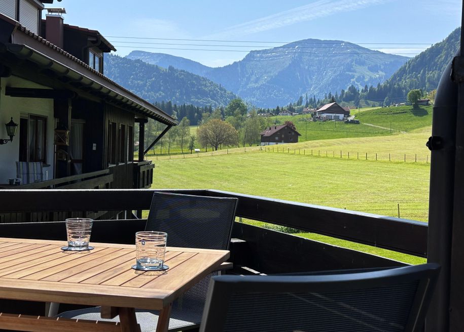 Balkon mit Hochgratsicht