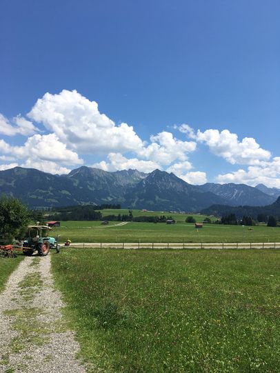 Blick auf das markante Rubihorn