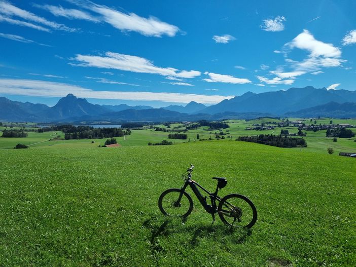 Bergpanorama Ostallgäuer Alpen