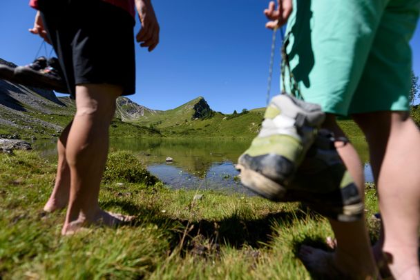 Abkühlung im Lachensee