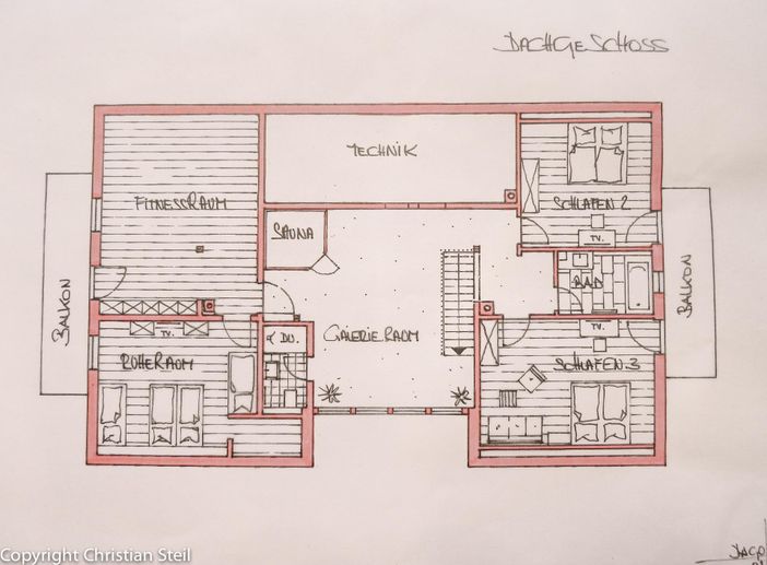 Grundriss Obergeschoss