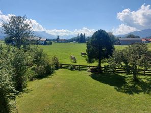 Ausblick in den Garten