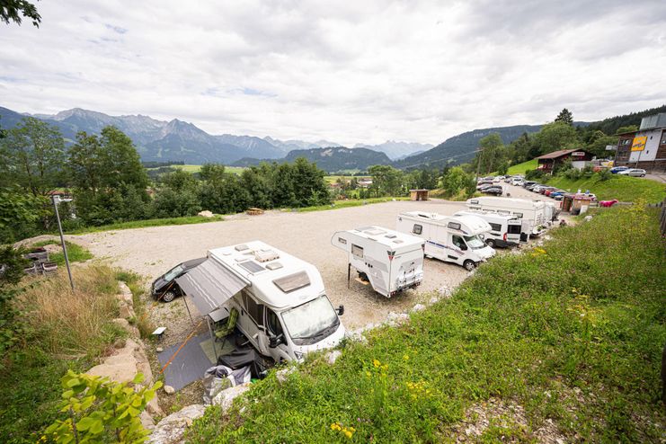 Wohnmobilstellplatz Hörnerbahn - Bolsterlang