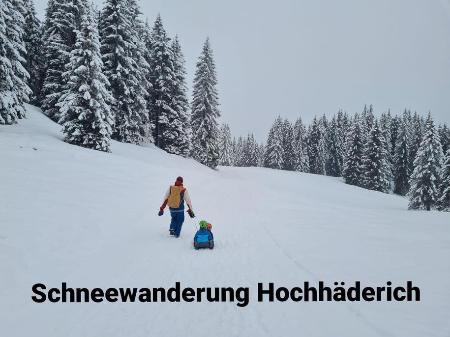 Schneewanderung Hochhäderich