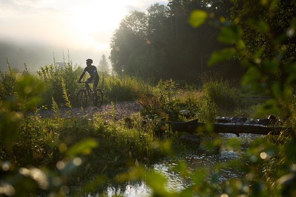 Inmitten der Natur auf Wegen unterwegs, Glücksfluss-Etappe