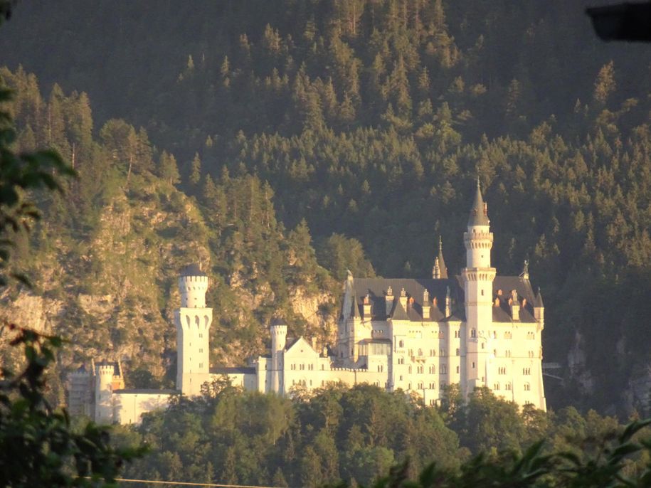 Blick auf Schloss Neuschwanstein