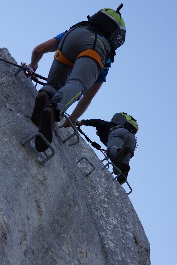 Fingersteig: Klettersteig am Tegelberg, Schwangau (C/D)