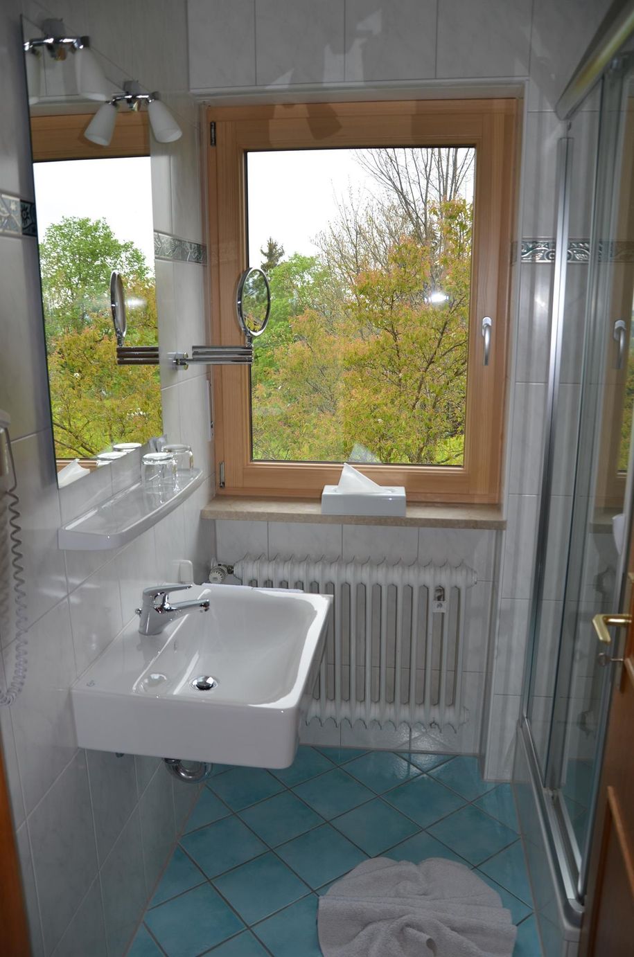 Badezimmer in Apartment