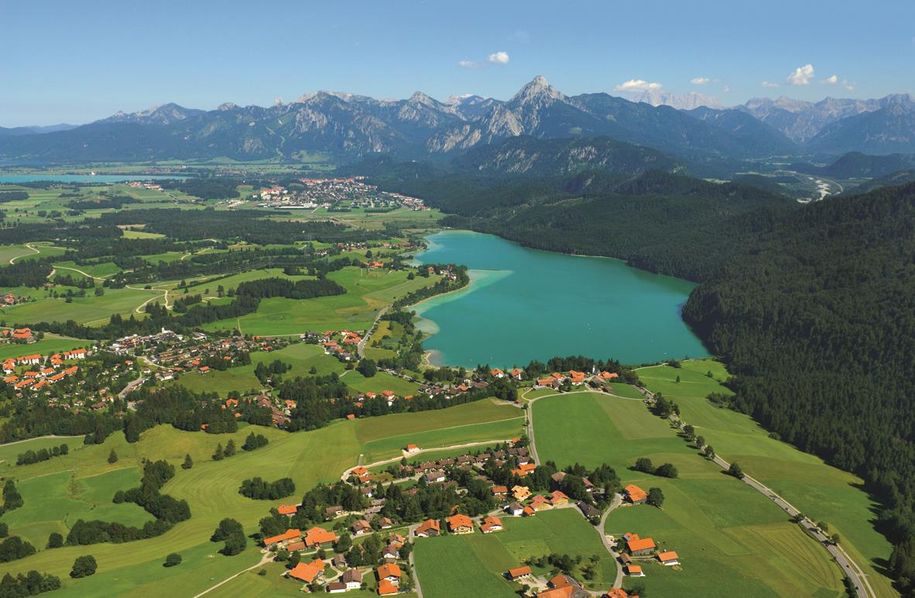 Luftaufnahme Weissensee