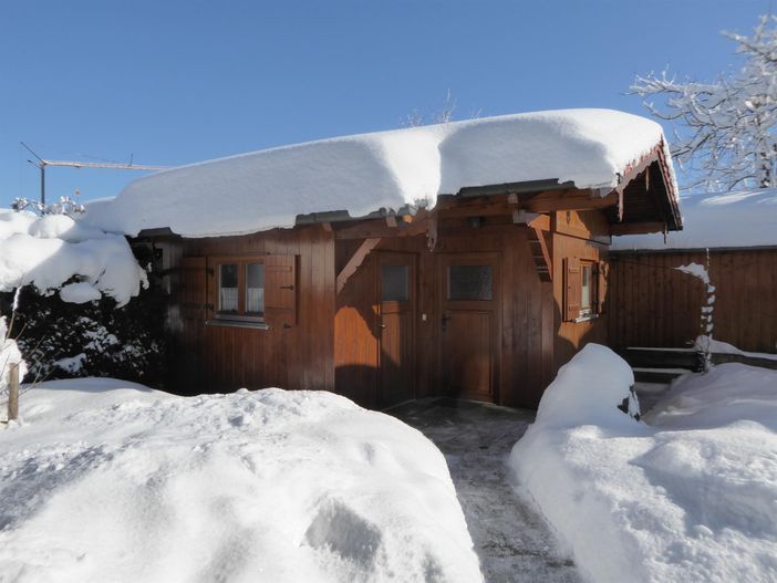 Garten im Winter