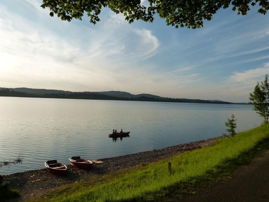 Auf dem Forggensee