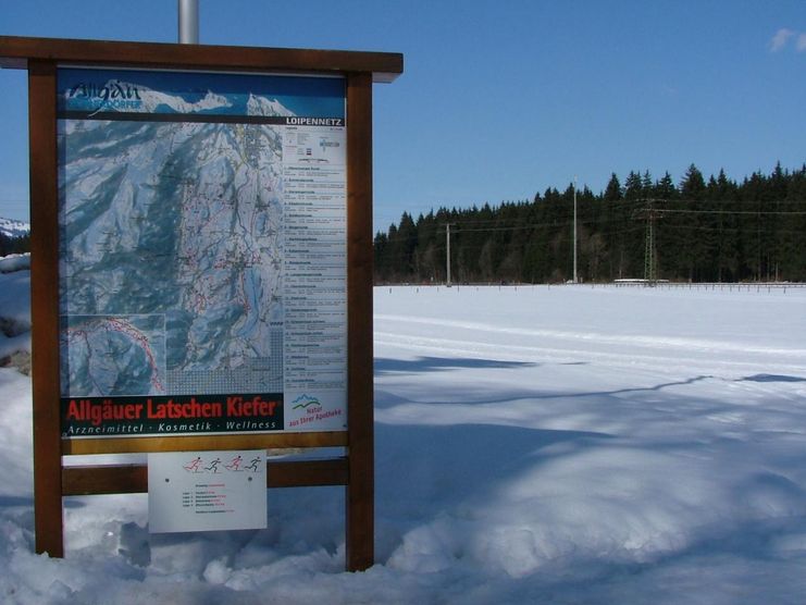 Langenwanger Loipe - Langlaufen in Fischen