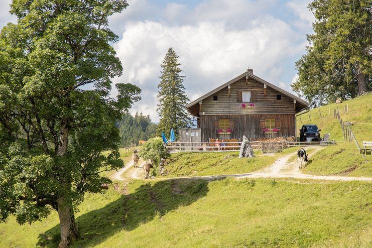 Bärenmoosalpe im Himmelreich am Kienberg