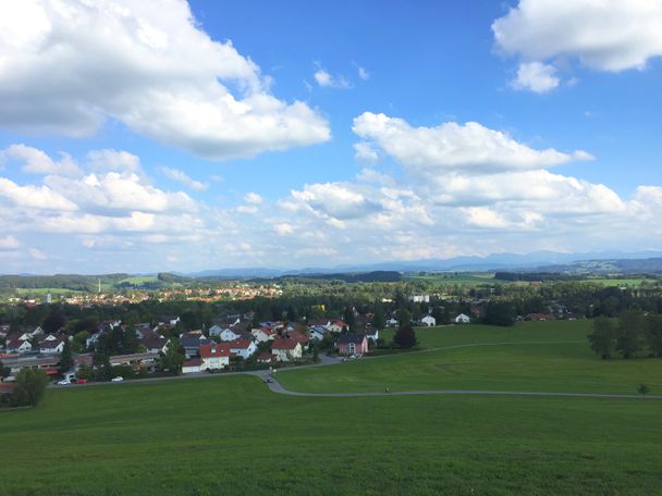 Blick vom Aussichtspunkt Berger Höhe