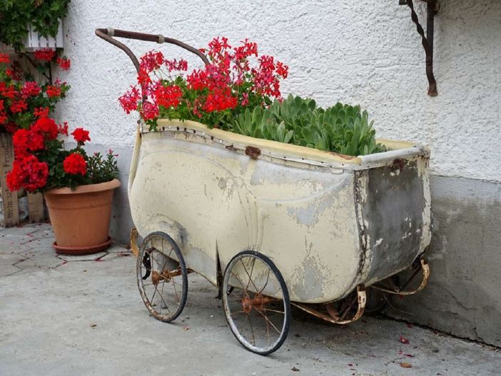 Blumenwagen