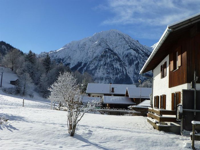 Blick vom Balkon