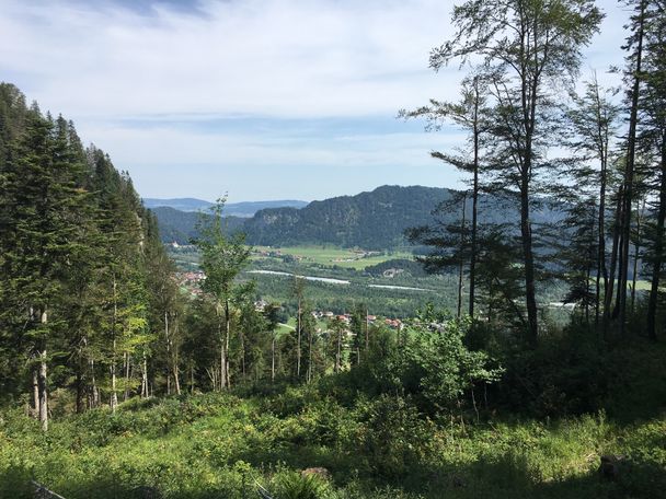 Ausblick auf den Lech