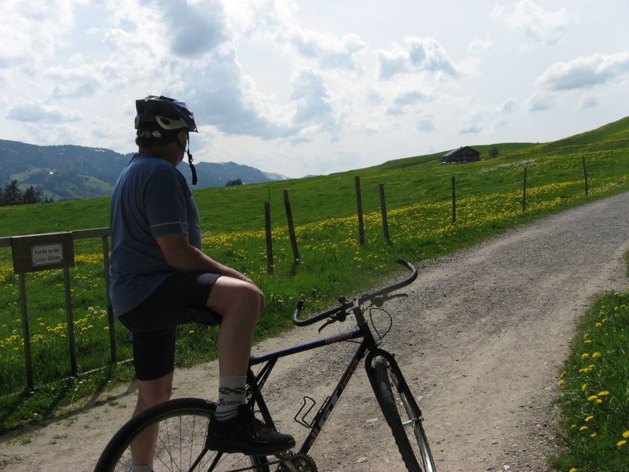 Auf breiten Wegen sollst du radeln Spaß