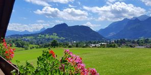 Blick vom Südbalkon