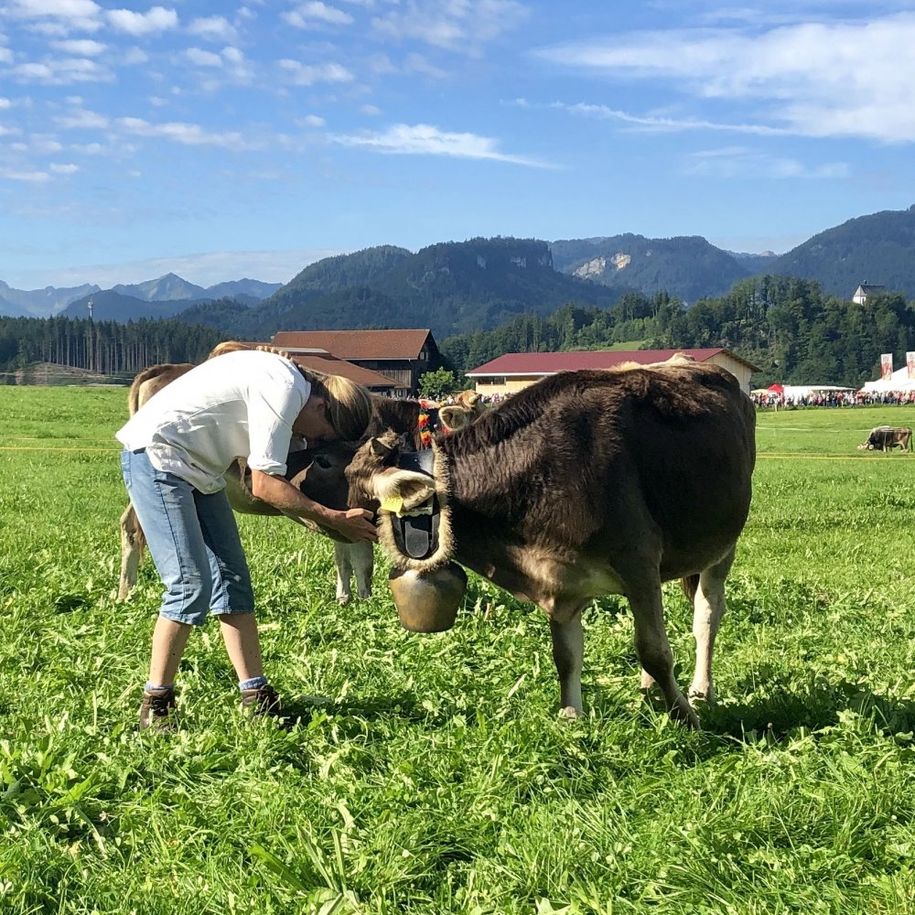 Liebevolle Begrüßung bei den "Stiefels"