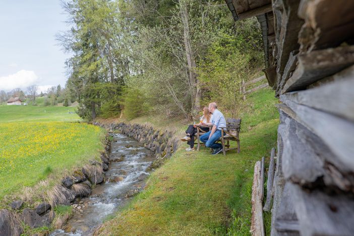 Verweilen und Seele baumeln lassen in der Natur