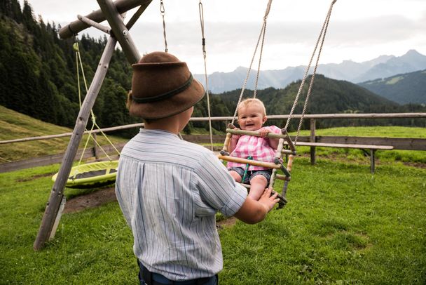 Spielplatz auf der Alpe Osterberg