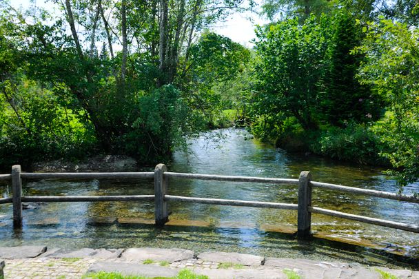 Naturkneipp-Becken in Fischen i. Allgäu