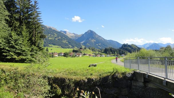 Auf dem Rückweg nach Fischen i. Allgäu