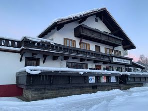 Unser Haus im Winter