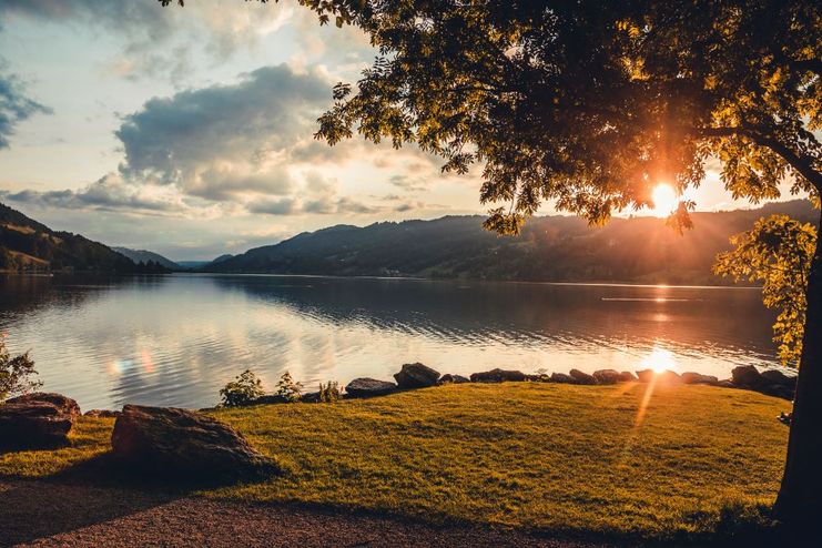 Sonnenuntergang Alpsee