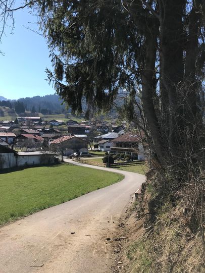 Weg nach Obermaiselstein