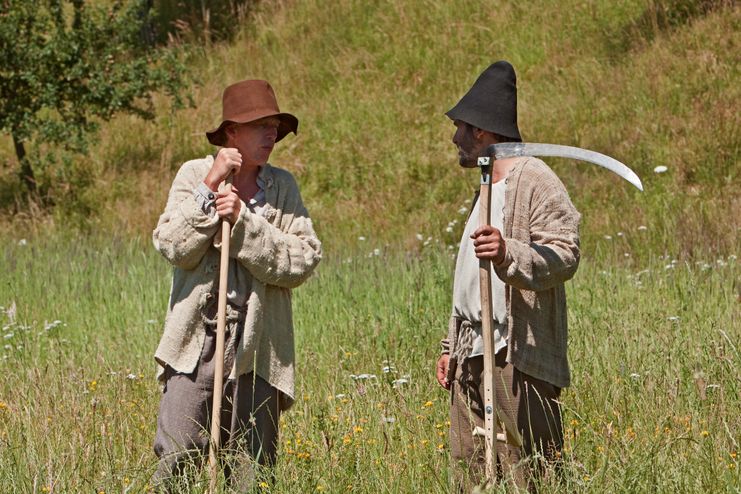 Living history im Freilichtmuseum