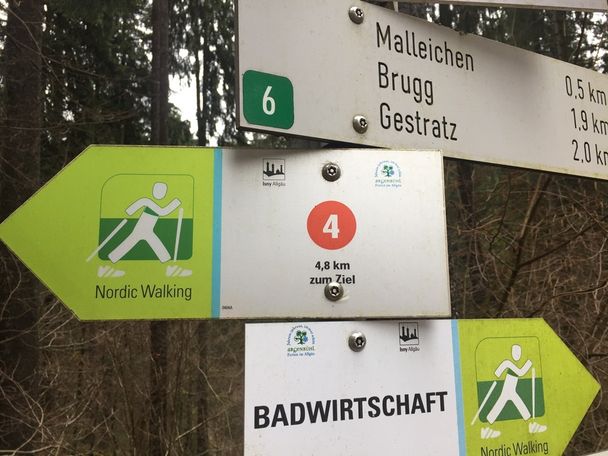 Ausschilderund Malleichenrunde Nr. 4