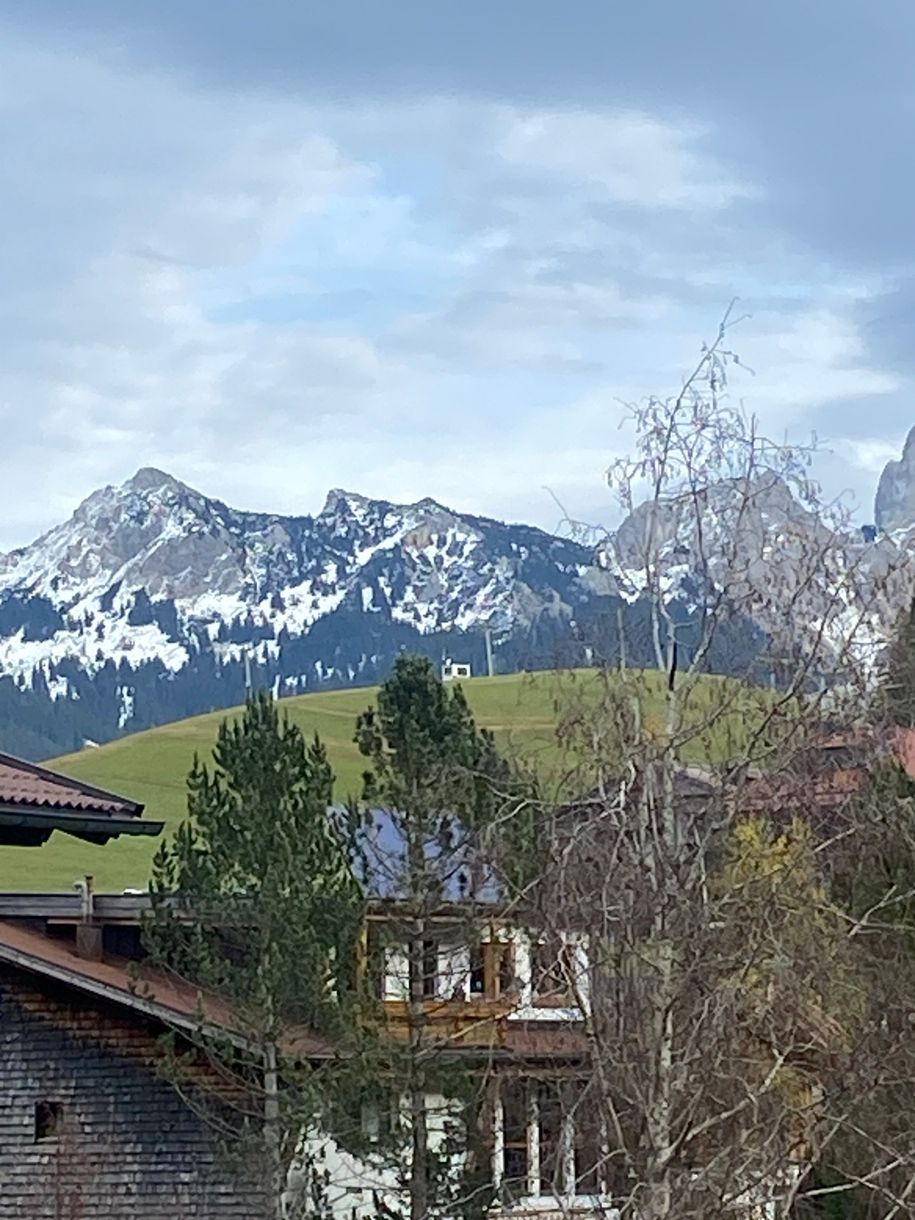 Blick vom Balkon