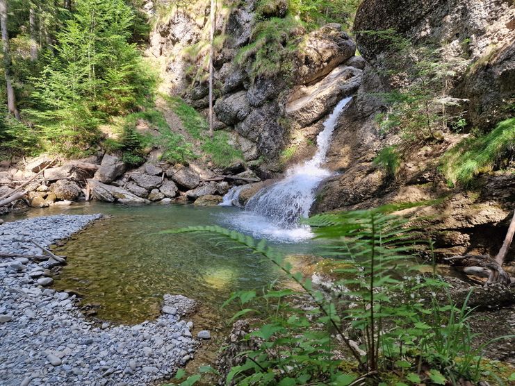 Wasserfall im Ostertaltobel