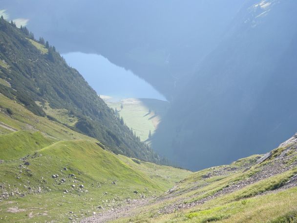 Blick zum Vilsalpsee