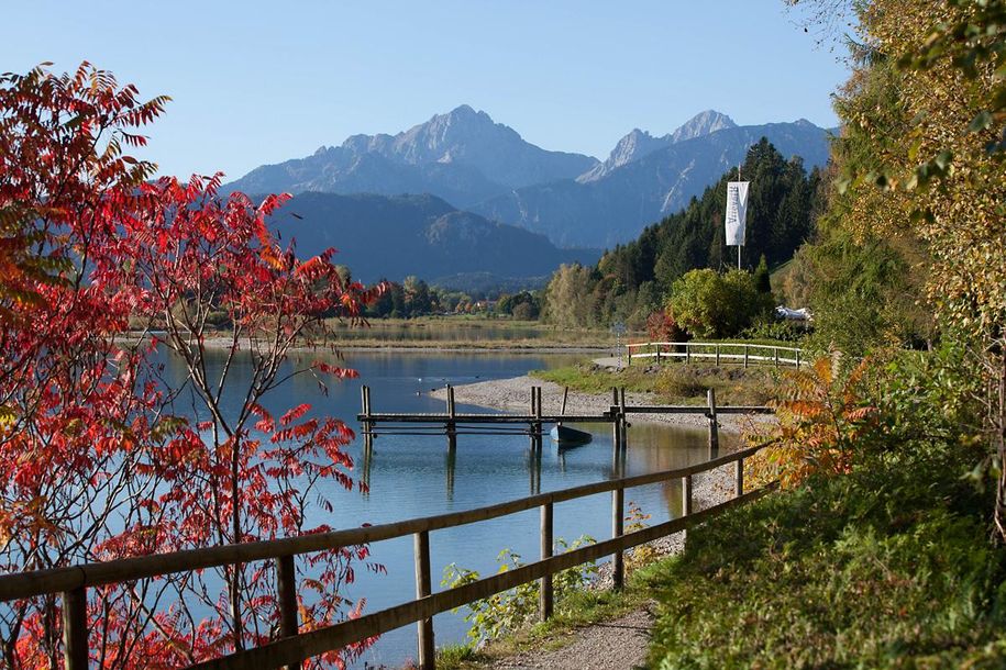 1011 Freizeit Spaziergang am Forggensee