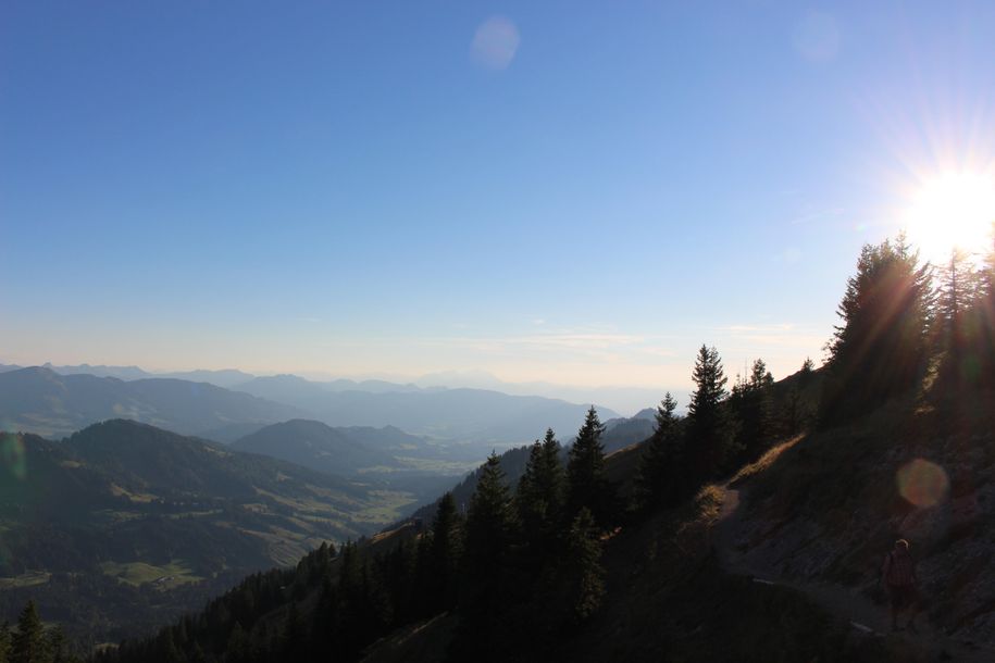 Abends auf dem Hochgrat