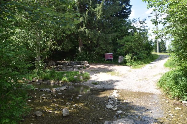 Steinmühle des Waldseilgarten Höllschlucht