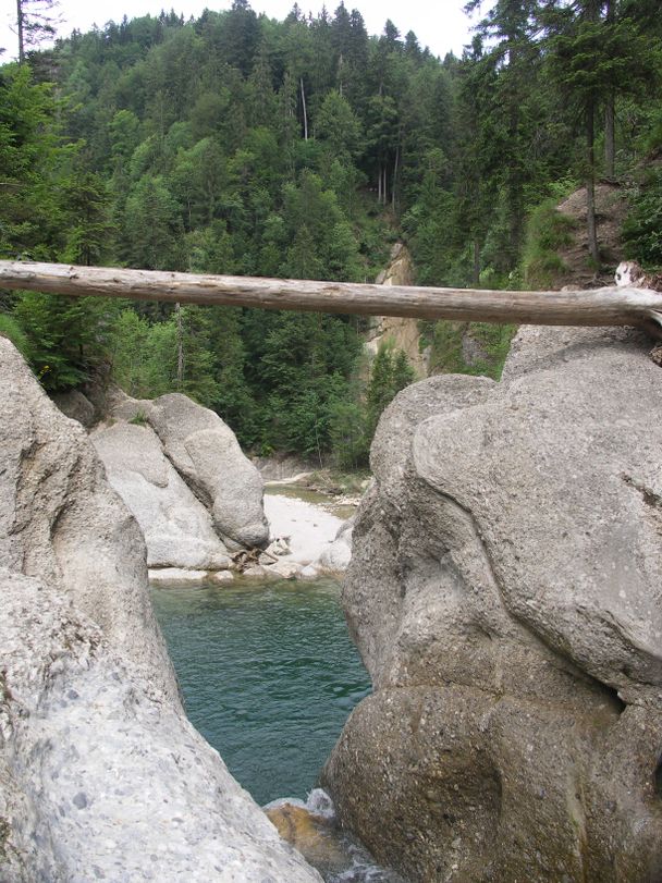 Blick vom Oberen Wasserfall