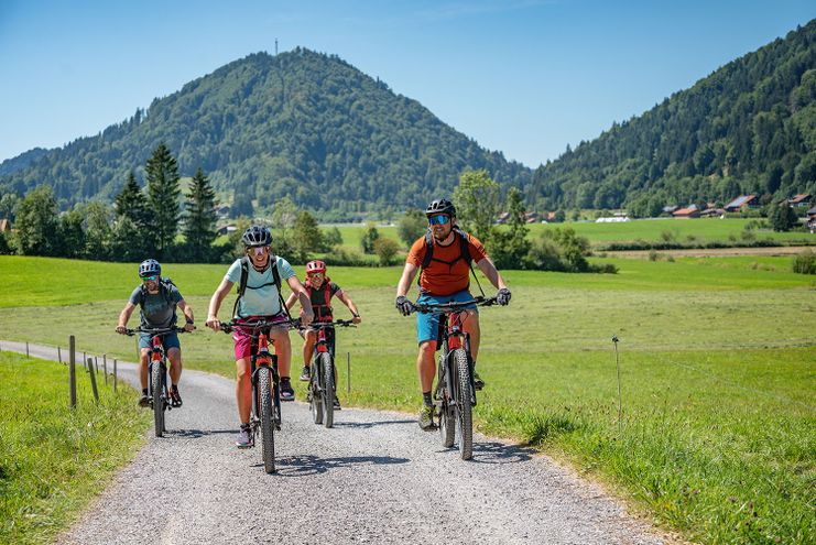 Radfahren in Oberstaufen