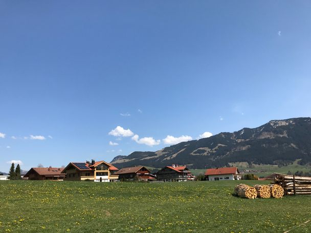 Blick zurück nach Fischen-Berg