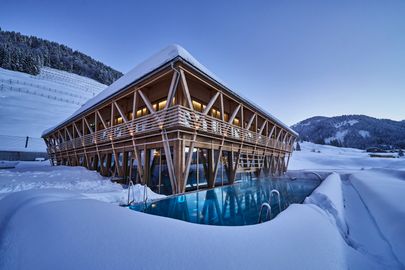 Hubertus Mountain Refugio Allgäu im Winter