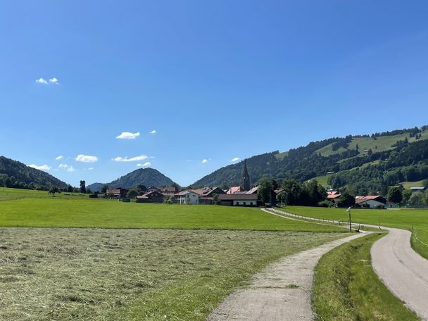 Radweg zwischen Osterdorf und KIrchdorf